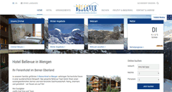 Desktop Screenshot of bellevue-wengen.ch